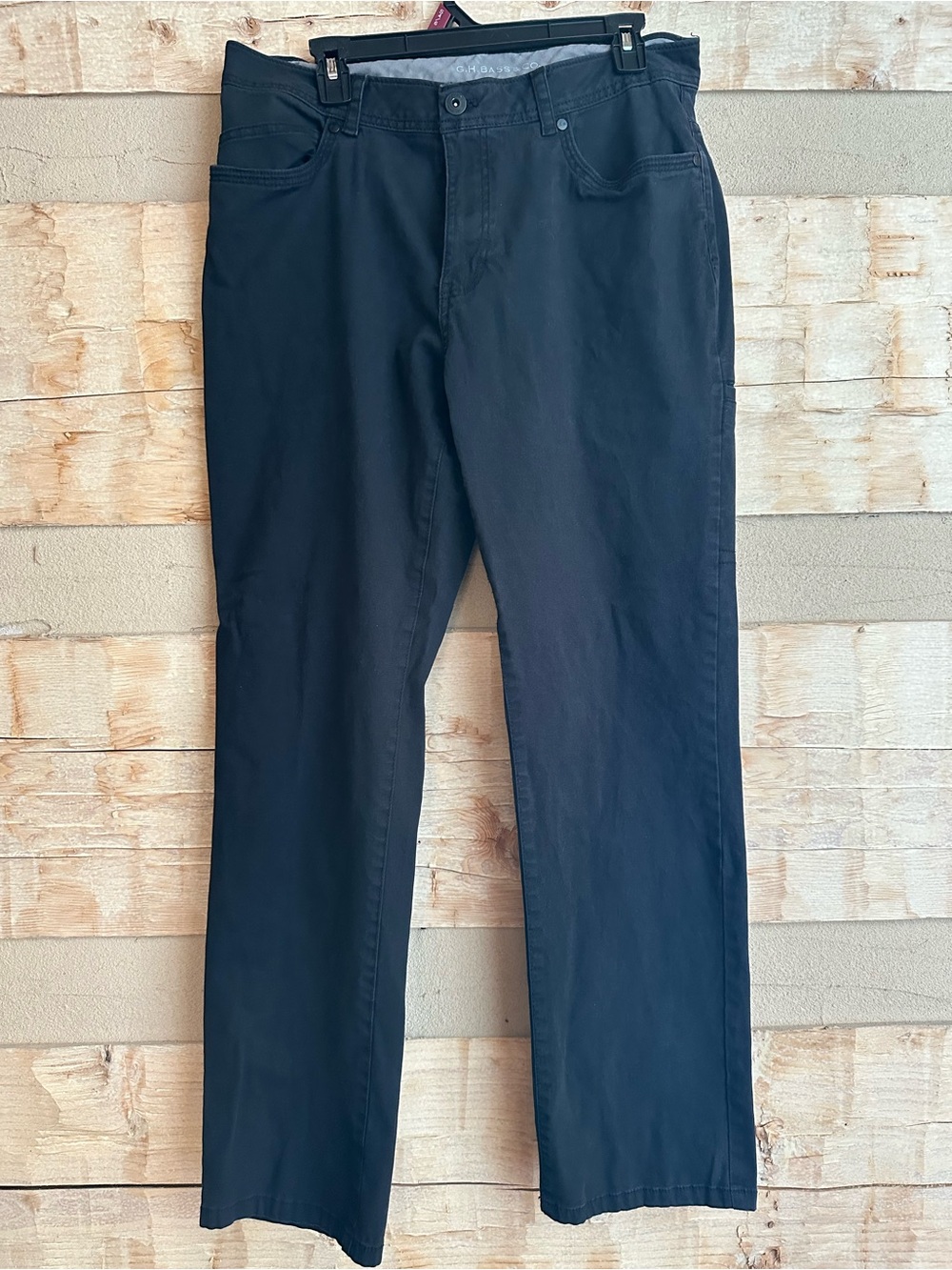 G.H. Bass & Co. Black Men's Casual Pants
